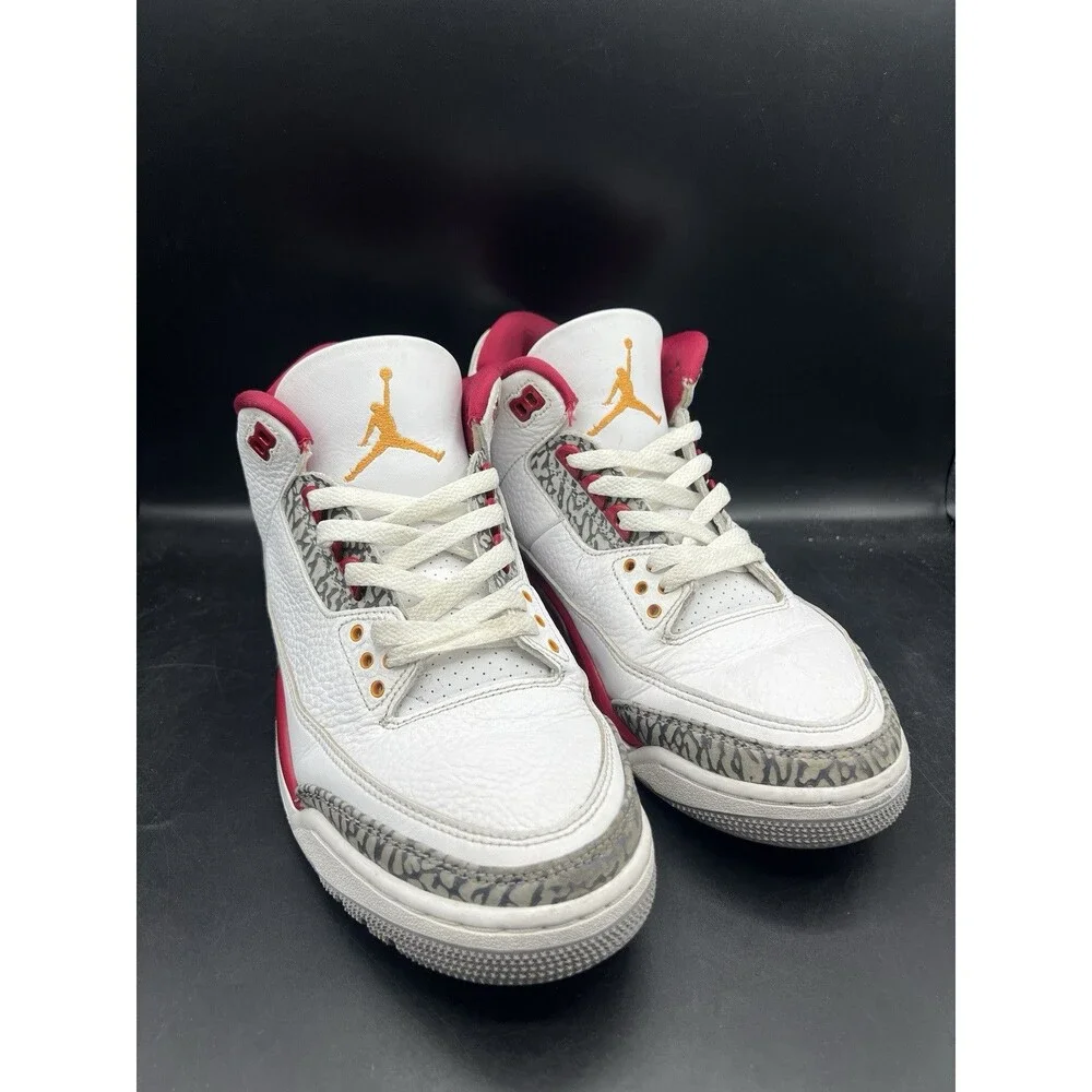 Air Jordan 3 Retro 'Cardinal Red' Men’s Size 10 (CT8532-126)